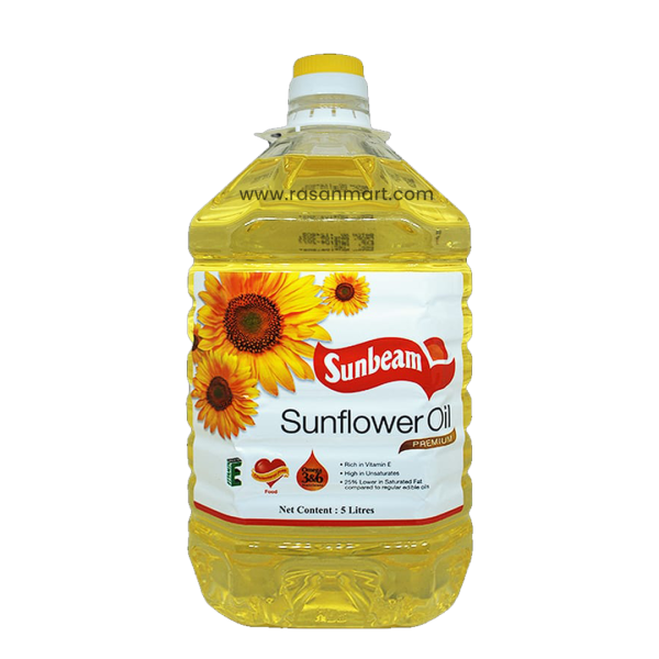 Sunbeam Sunflower Oil 5ltr